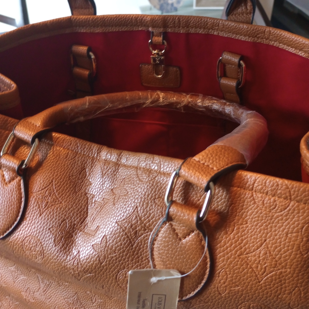 Fashion Honey Brown Handbag - Picture 10 of 14